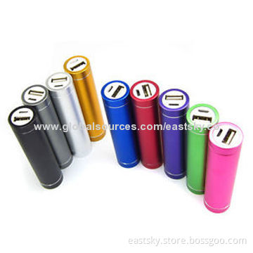 2200mAh Aluminum External Charger with 5V Input, Designed to Provide Power for Your iPhone and moreNew